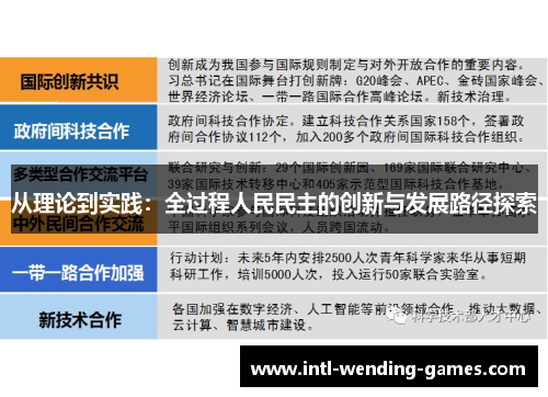从理论到实践：全过程人民民主的创新与发展路径探索